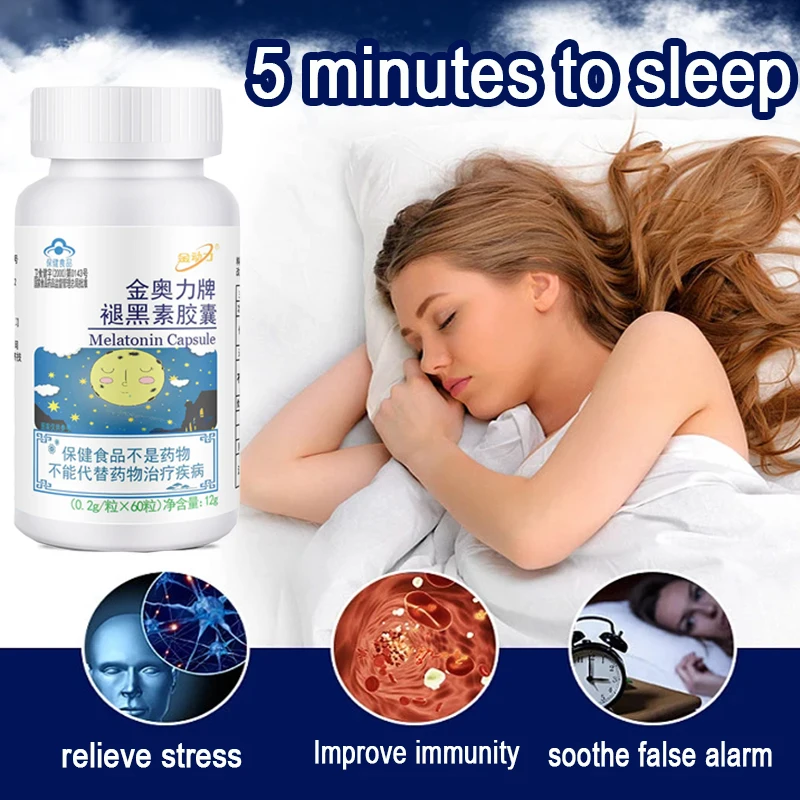 Super Strong Melatonin Weight Loss Products Fat Burner Sleeping Pills Burn Fat Slim and Reduce Appetite Night Beauty Health 60pc
Super Strong Melatonin Weight Loss Products Fat Burner Sleeping Pills Burn Fat Slim and Reduce Appetite Night Beauty Health 60pc