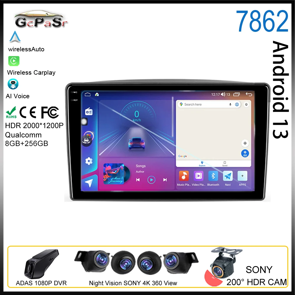 Android For Lexus LX470 For Toyota Land Cruiser LC 100 1998 - 2003 Multimedia Car Player Auto Radio GPS Video Navigation Carplay
Android For Lexus LX470 For Toyota Land Cruiser LC 100 1998 - 2003 Multimedia Car Player Auto Radio GPS Video Navigation Carplay