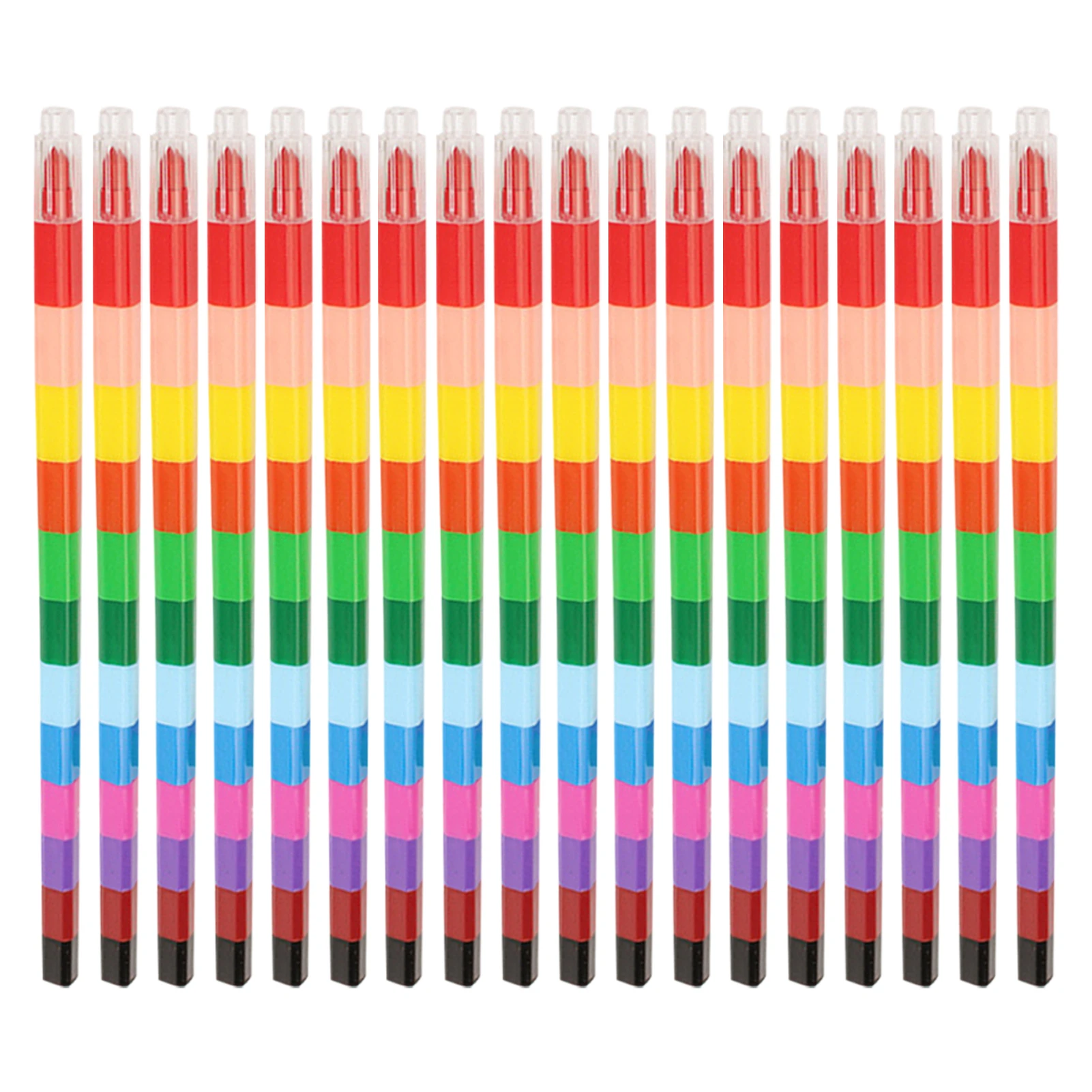 18pcs Gift Colored Pencil Home School Crayon For Children 12 Colors In 1 Splicing Block Painting Graffiti Raffle Prize
18pcs Gift Colored Pencil Home School Crayon For Children 12 Colors In 1 Splicing Block Painting Graffiti Raffle Prize