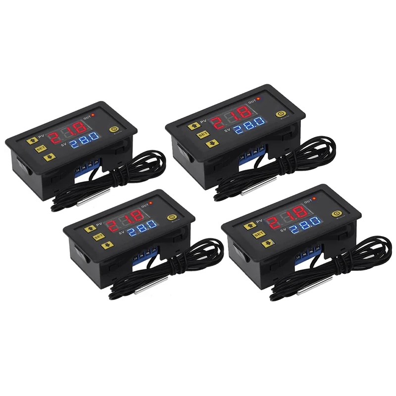 2PCS W3230 Plastic Digital Temperature Control Switch Programmable Thermostat (12V 20A 240W)
2PCS W3230 Plastic Digital Temperature Control Switch Programmable Thermostat (12V 20A 240W)