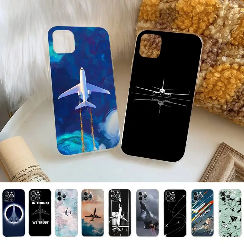 Aircraft Airplane Phone Case Silicone Soft for iphone 14 13 12 11 Pro Mini XS MAX 8 7 6 Plus X XS XR Cover
Aircraft Airplane Phone Case Silicone Soft for iphone 14 13 12 11 Pro Mini XS MAX 8 7 6 Plus X XS XR Cover