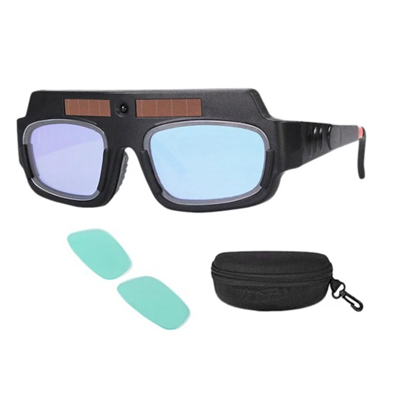 Solar Powered Auto Darkening Welding Mask Helmet Goggles Welder Glasses Arc Anti-Shock Lens For Eye Protection
Solar Powered Auto Darkening Welding Mask Helmet Goggles Welder Glasses Arc Anti-Shock Lens For Eye Protection