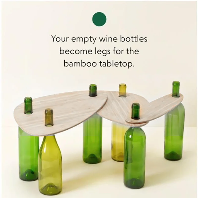 Creative Cocktail Bottles Wooden Irregular Shape Set Outdoor Picnic Holders For Picnic Kitchen Barware Red Wine Bottle Tray
Creative Cocktail Bottles Wooden Irregular Shape Set Outdoor Picnic Holders For Picnic Kitchen Barware Red Wine Bottle Tray