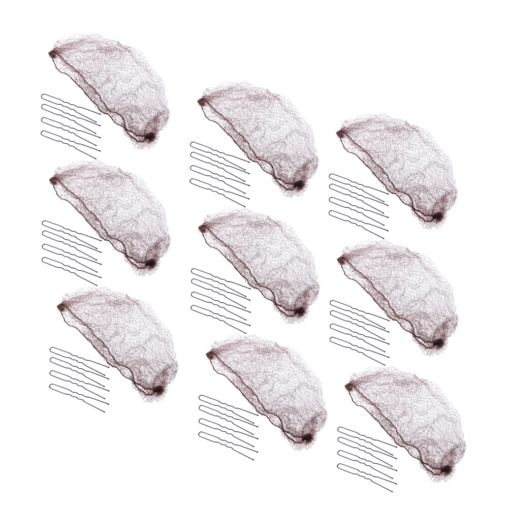 50 Pcs Invisible Hair Net Barrettes Women's Clips Dress-up Accessories Elastic Mesh Bun Cover Miss
50 Pcs Invisible Hair Net Barrettes Women's Clips Dress-up Accessories Elastic Mesh Bun Cover Miss