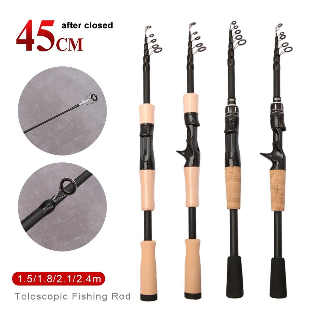 Portable Travel Telescopic Fishing Rod Outdoor Sport Fishing Accessories Spinning Casting Rod Carp Fishing Freshwater Saltwater
Portable Travel Telescopic Fishing Rod Outdoor Sport Fishing Accessories Spinning Casting Rod Carp Fishing Freshwater Saltwater