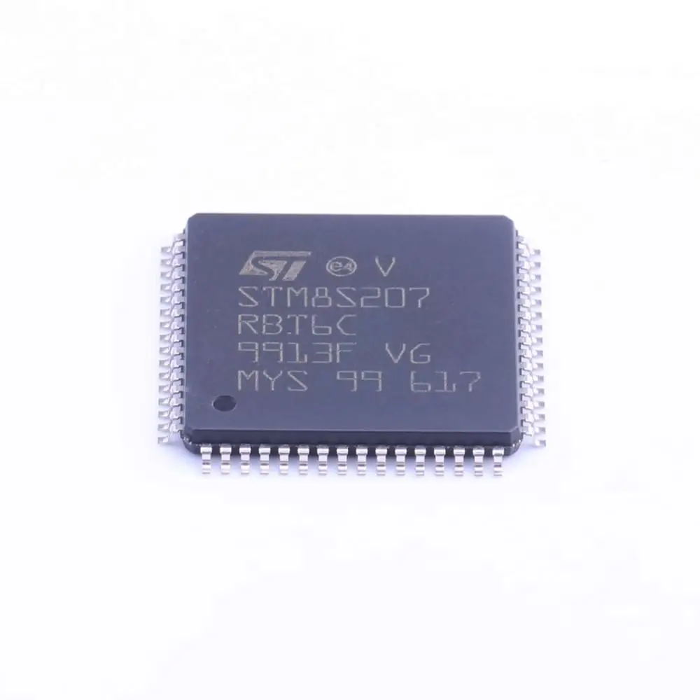 MCU 8-bit STM8S STM8 CISC 128KB Flash 3.3V/5V 64-Pin LQFP Tray - Trays STM8S207RBT6C
MCU 8-bit STM8S STM8 CISC 128KB Flash 3.3V/5V 64-Pin LQFP Tray - Trays STM8S207RBT6C
