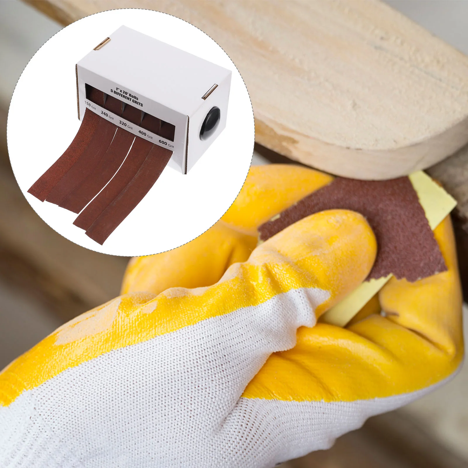 Roll Sanding Belt Sand Sandpaper Abrasive Paper Box Rolls Dispenser Polishing Cloth Sander Grinding Blet Emery Automotive Grit
Roll Sanding Belt Sand Sandpaper Abrasive Paper Box Rolls Dispenser Polishing Cloth Sander Grinding Blet Emery Automotive Grit