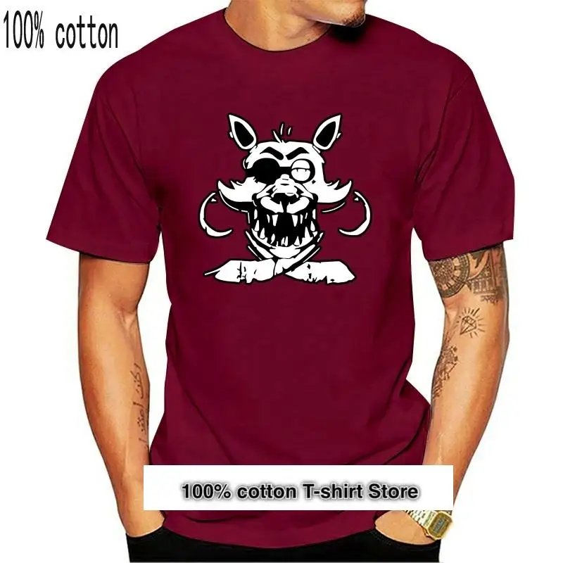 Camiseta de Foxy Fnaf para mujer, Camisa de algodón de 100%, prendas de cuello redondo de manga corta, novedad de 2021
Camiseta de Foxy Fnaf para mujer, Camisa de algodón de 100%, prendas de cuello redondo de manga corta, novedad de 2021