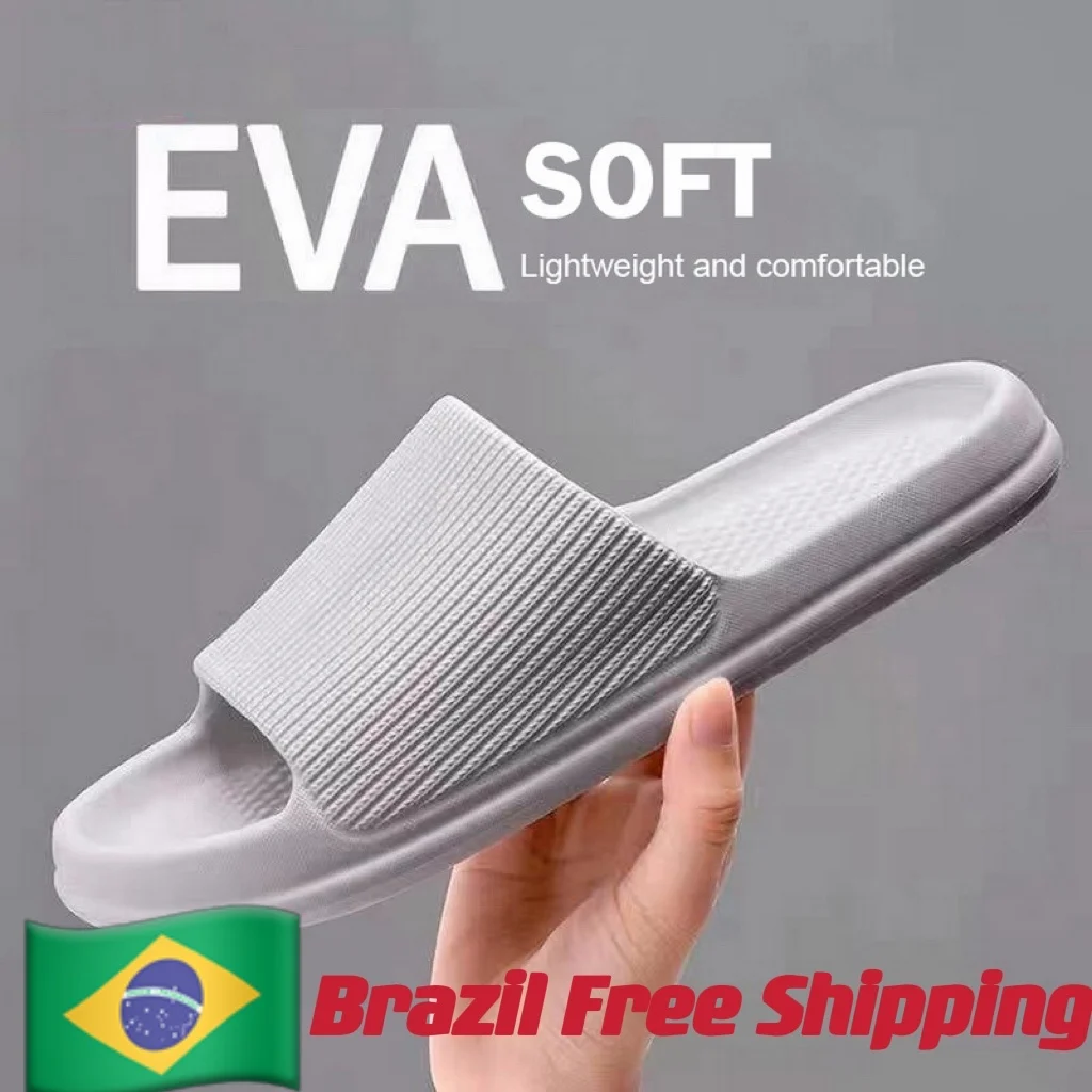 Thick-soled Platform EVA Slippers For Women Men Summer Non-slip Sandals Beach Slides Bathroom Flip Flops Soft Men's Home Slipper
Thick-soled Platform EVA Slippers For Women Men Summer Non-slip Sandals Beach Slides Bathroom Flip Flops Soft Men's Home Slipper