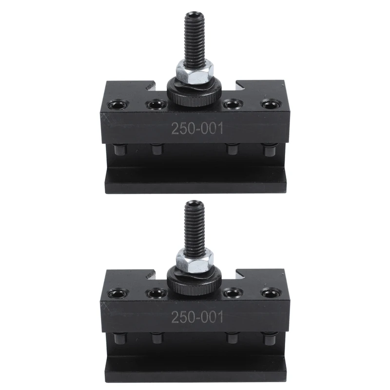 2X 250-001 Cnc Lathe Tool Holder Quick Change Tool Post Cutter Holder Screw Kit Set Boring Bar Turning Facing Holder
2X 250-001 Cnc Lathe Tool Holder Quick Change Tool Post Cutter Holder Screw Kit Set Boring Bar Turning Facing Holder