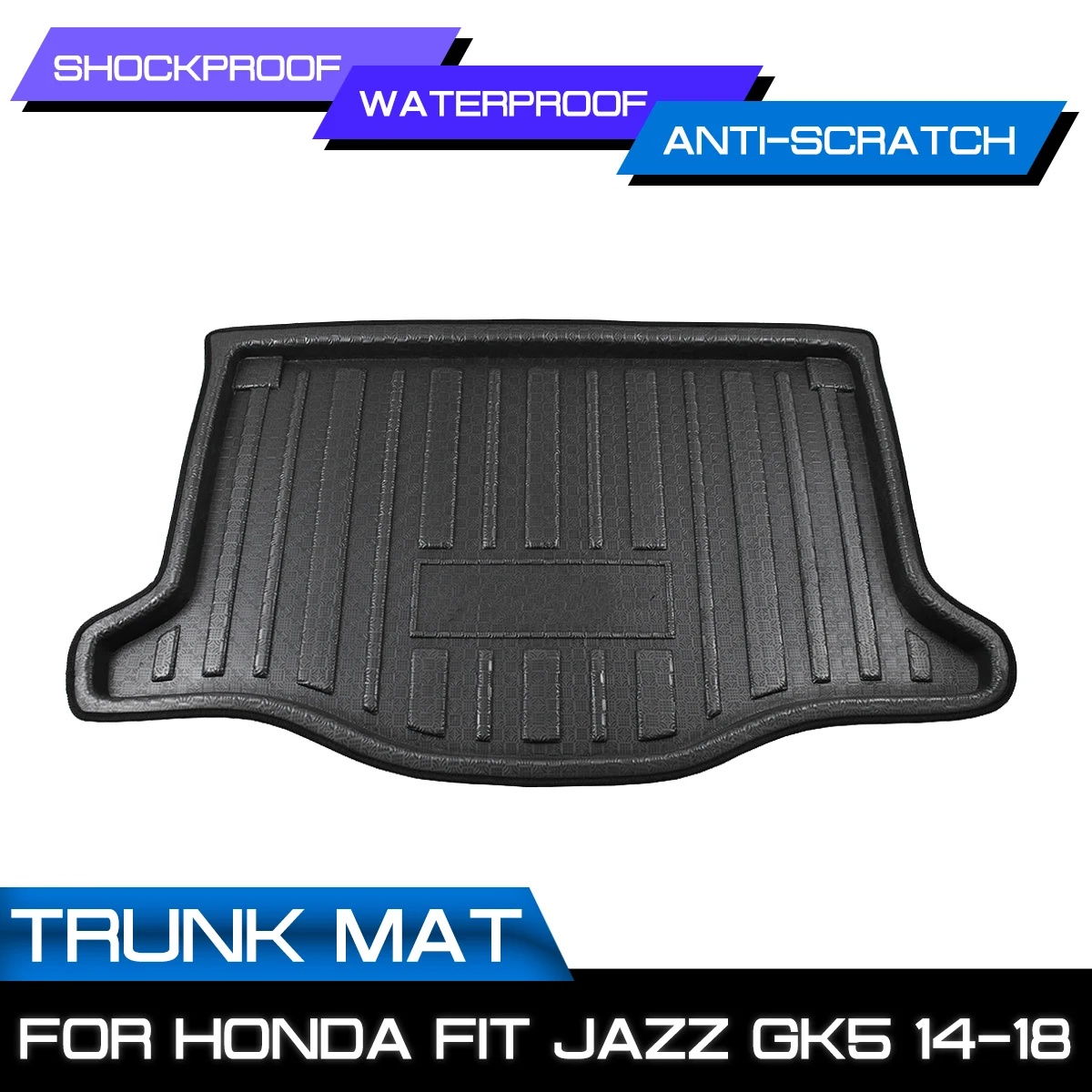 Car Rear Trunk Boot Mat Waterproof Floor Mats Carpet Anti Mud Tray Cargo Liner For Honda FIT JAZZ GK5 2014 2015 2016 2017 2018
Car Rear Trunk Boot Mat Waterproof Floor Mats Carpet Anti Mud Tray Cargo Liner For Honda FIT JAZZ GK5 2014 2015 2016 2017 2018