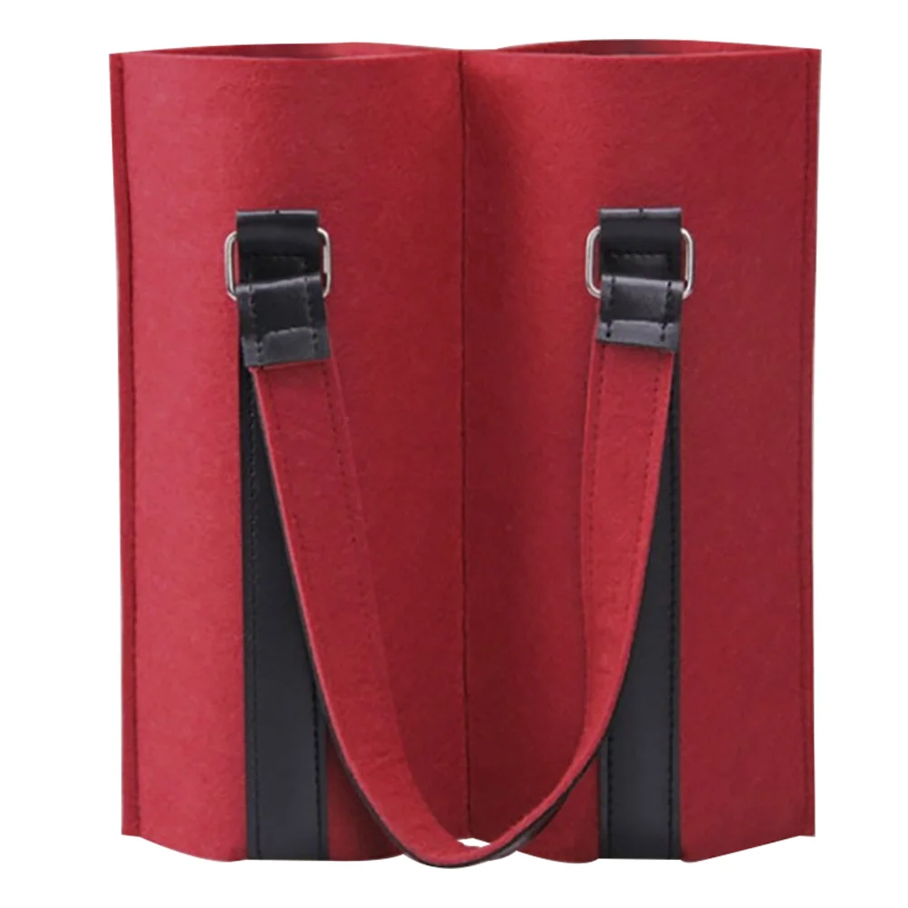 Bag Bottle Gift Red Bottles Double Tote Felt Christmas Carrier Travel Multi Set Handbag Holder Dispenser Drink Purseportable
Bag Bottle Gift Red Bottles Double Tote Felt Christmas Carrier Travel Multi Set Handbag Holder Dispenser Drink Purseportable