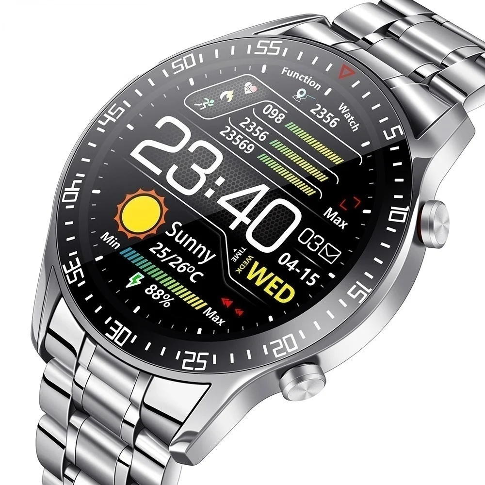 Men Smart Watch IP68 Waterproof Sports Fitness Heart Rate Message Notification Full Touch Smartwatch For Android IOS Flash sale
Men Smart Watch IP68 Waterproof Sports Fitness Heart Rate Message Notification Full Touch Smartwatch For Android IOS Flash sale