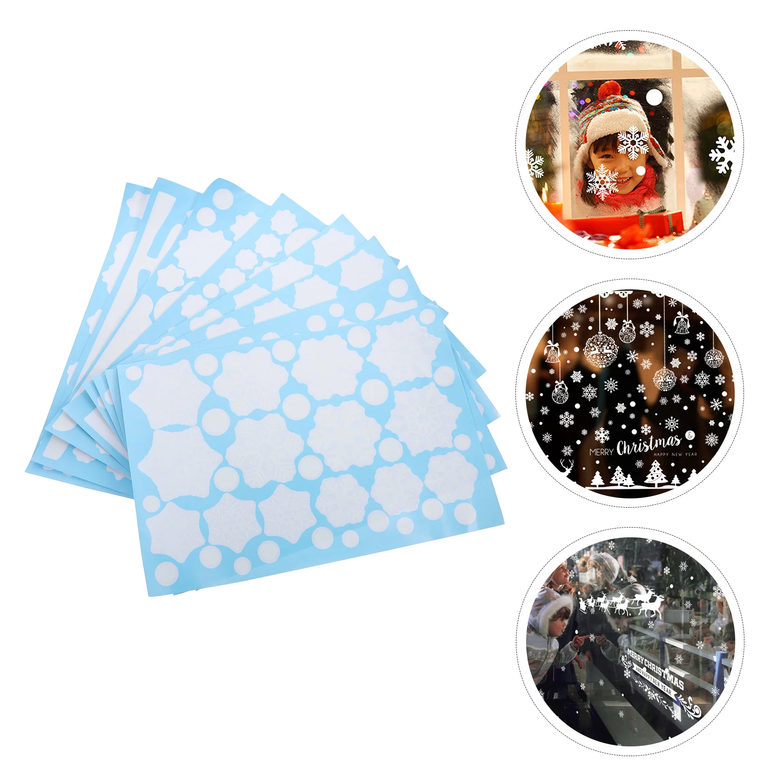 Window Christmas Stickers Glass Decals Reindeer Sticker Snowflake Clings Xmas Showcase Holiday Decoration
Window Christmas Stickers Glass Decals Reindeer Sticker Snowflake Clings Xmas Showcase Holiday Decoration