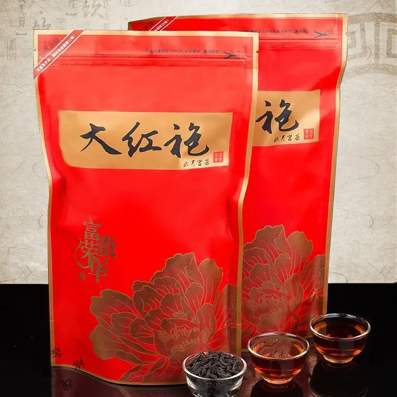 

2022 Китай Da Hong Pao Oolong Китайский Большой красный халат сладкий вкус dahongpao-чай Органическая зеленая еда-чайник
