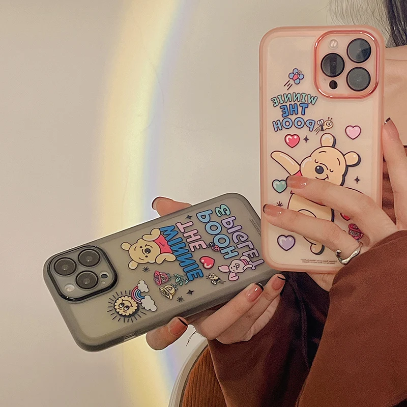 Disney Rainbow Winnie the Pooh Phone Case for iPhone 11 12 13 mini pro XS MAX 8 7 Plus X XR Cover
Disney Rainbow Winnie the Pooh Phone Case for iPhone 11 12 13 mini pro XS MAX 8 7 Plus X XR Cover