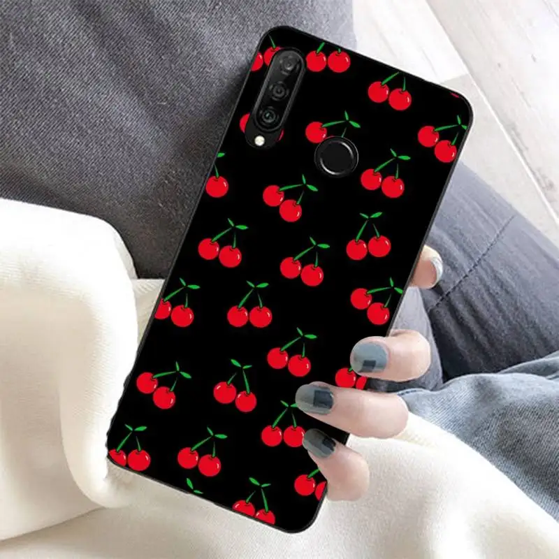FHNBLJ чехол для телефона с изображением вишневого фрукта Huawei Honor 10 i 8X C 5A 20 9 30 lite pro Voew