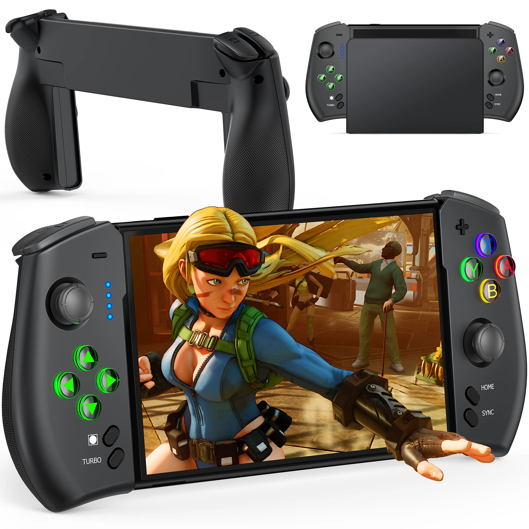 Wireless Bluetooth Controller Gamepad For Nintendo Switch/OLED Handheld Double Motor Vibration Joystick For Swicth Accessories
Wireless Bluetooth Controller Gamepad For Nintendo Switch/OLED Handheld Double Motor Vibration Joystick For Swicth Accessories