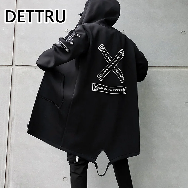 Spring Autumn Men Hooded Jackets Print Harajuku Windbreaker Ribbon Overcoat Male Casual Outwear Hip Hop Streetwear Coats 2022
Spring Autumn Men Hooded Jackets Print Harajuku Windbreaker Ribbon Overcoat Male Casual Outwear Hip Hop Streetwear Coats 2022