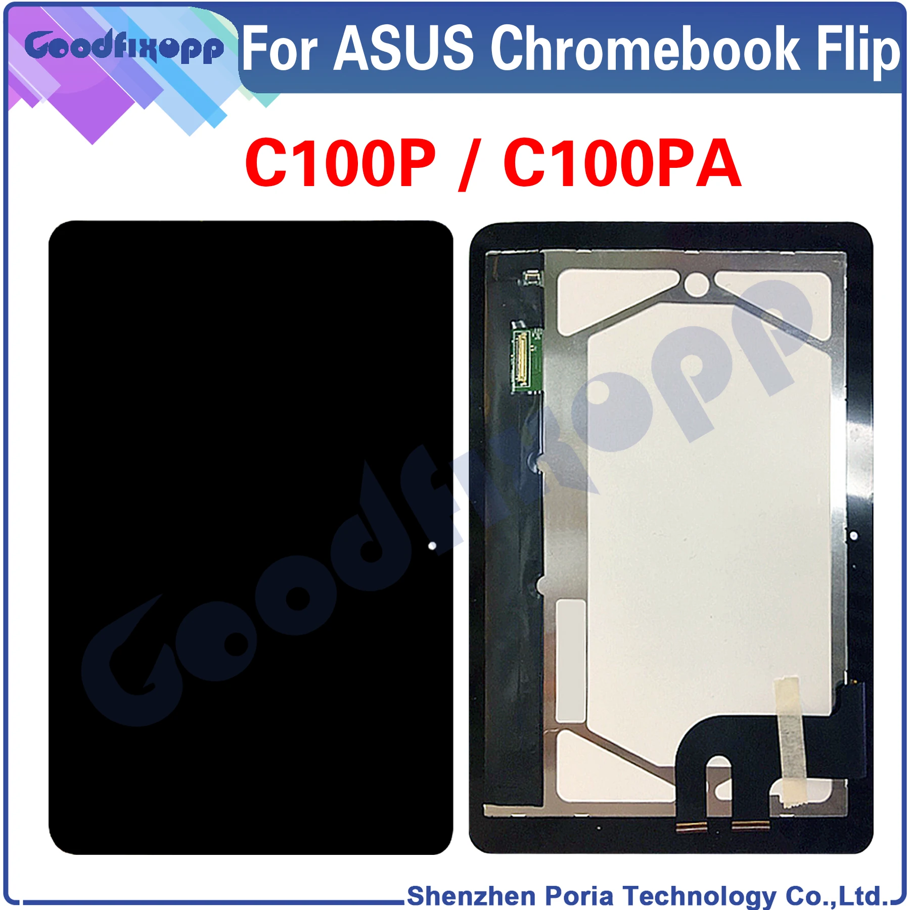 10,1 дюймовый экран для ASUS Chromebook Flip C100P C100PA, ЖК-дисплей кодирующий преобразователь сенсорного экрана в сборе, экран с дигитайзером в сборе, замена
10,1 дюймовый экран для ASUS Chromebook Flip C100P C100PA, ЖК-дисплей кодирующий преобразователь сенсорного экрана в сборе, экран с дигитайзером в сборе, замена