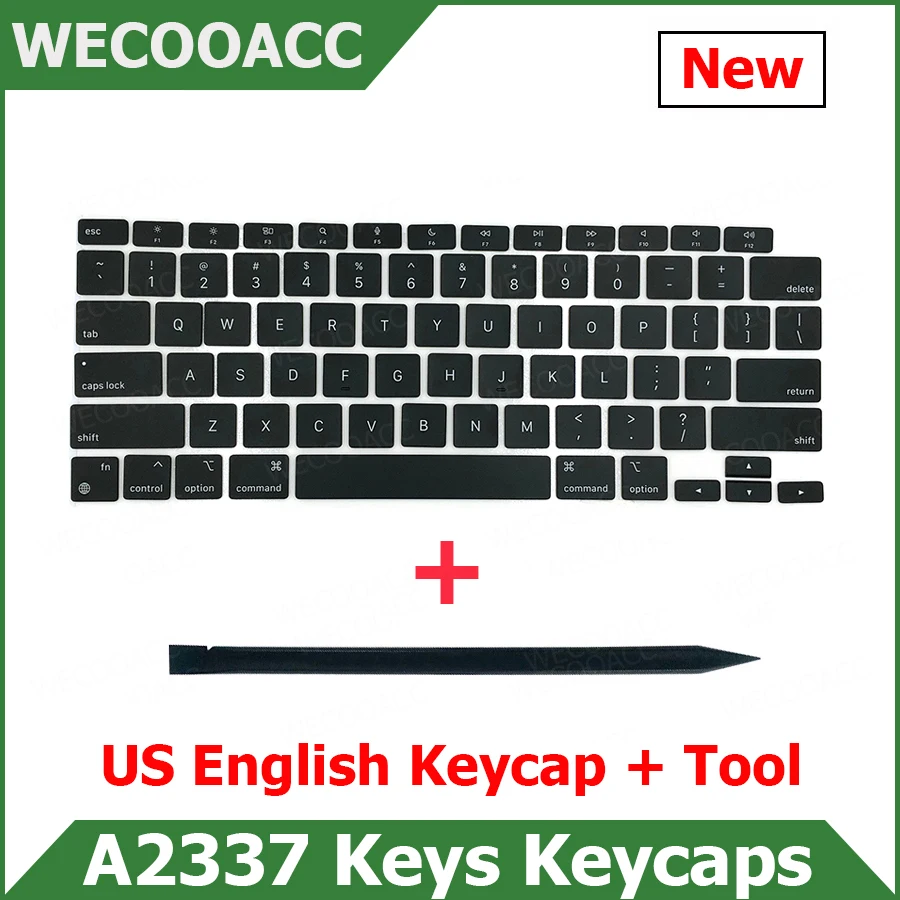 

Новинка колпачки клавиш клавиатуры A2337 для клавиатуры США для Apple Macbook Air 13 "колпачок клавиш M1 A2337 2020 EMC 3598