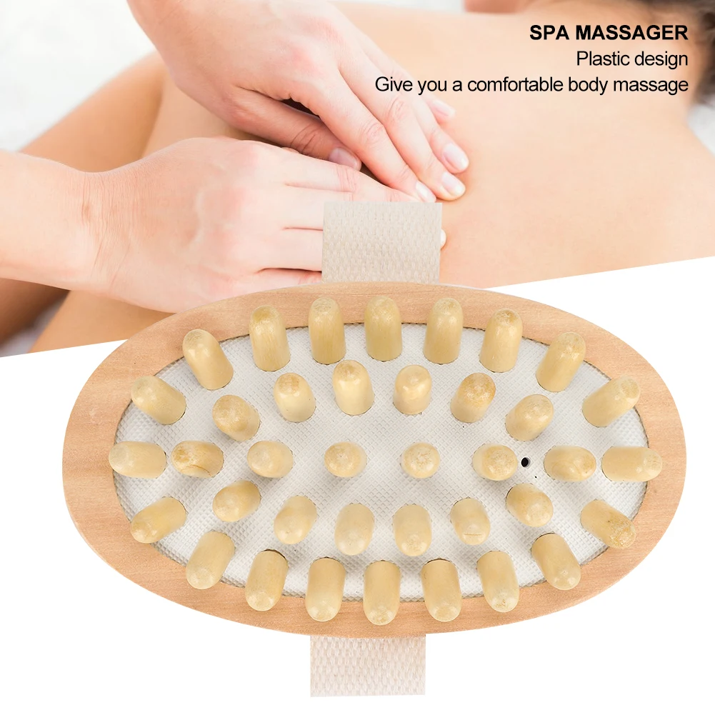 Elastic Air Cushion Massage Brush Natural Wood Massager Body Brush Scrubber Hair Scalp Spa Bath Massage Body Relaxing Massager
Elastic Air Cushion Massage Brush Natural Wood Massager Body Brush Scrubber Hair Scalp Spa Bath Massage Body Relaxing Massager