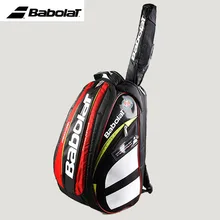 Genuine Babolat 2023 Pure Aero Tennis Backpack Black Red New Color Squash Badminton Tennis Racket Bag Unisex Tennis Rackets Bags