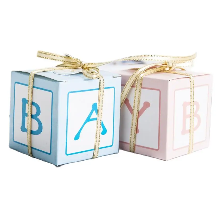 Letter A B Square Pink And Blue Gift boxes Paper Candy Box Creative DIY Chocolate Packaging Box For Baby Shower Party
Letter A B Square Pink And Blue Gift boxes Paper Candy Box Creative DIY Chocolate Packaging Box For Baby Shower Party