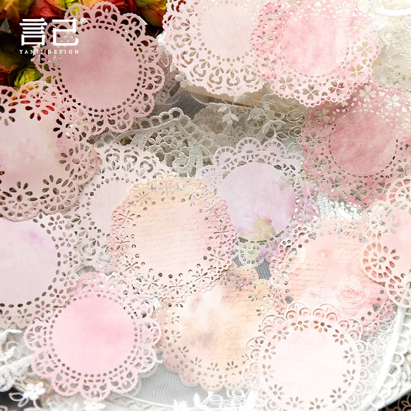 20sets/lot Memo Pads Material Paper Dream Lace DIY Scrapbooking Cards Junk Journal Retro Background Decoration Paper
20sets/lot Memo Pads Material Paper Dream Lace DIY Scrapbooking Cards Junk Journal Retro Background Decoration Paper