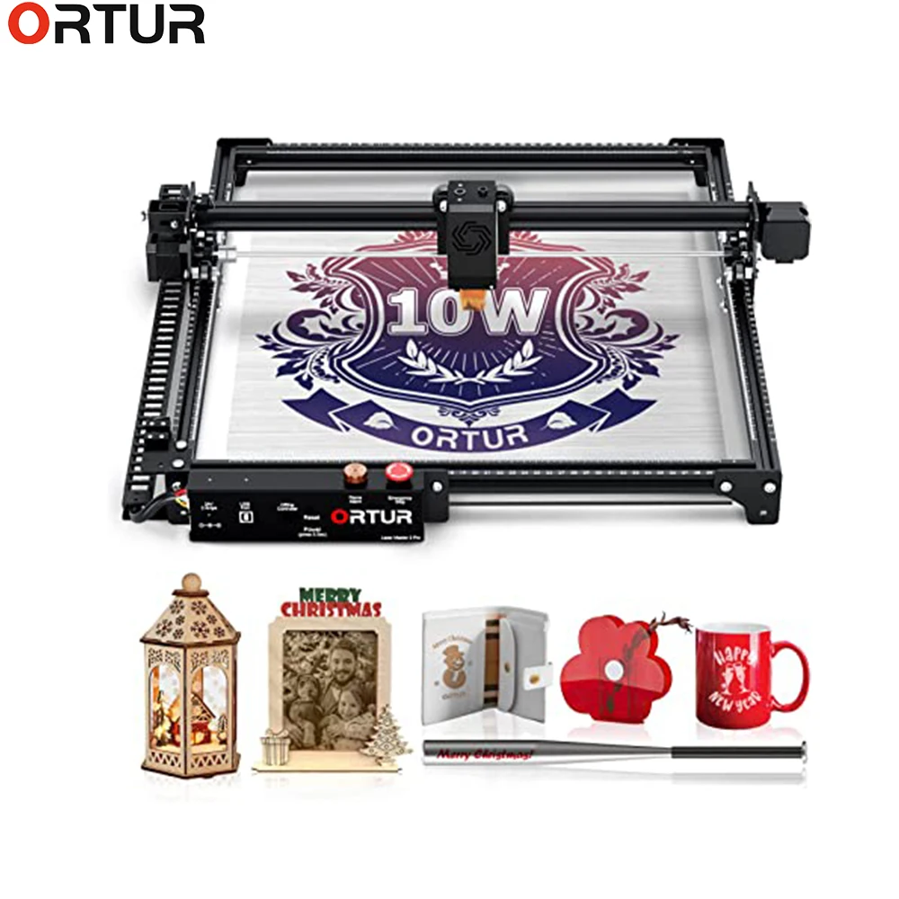 

Ortur 10W Laser Engraver with Air Assist Pump&Nozzle App Offline Control Engraving Area 400x400mm for Wood Metal Acrylic Leather