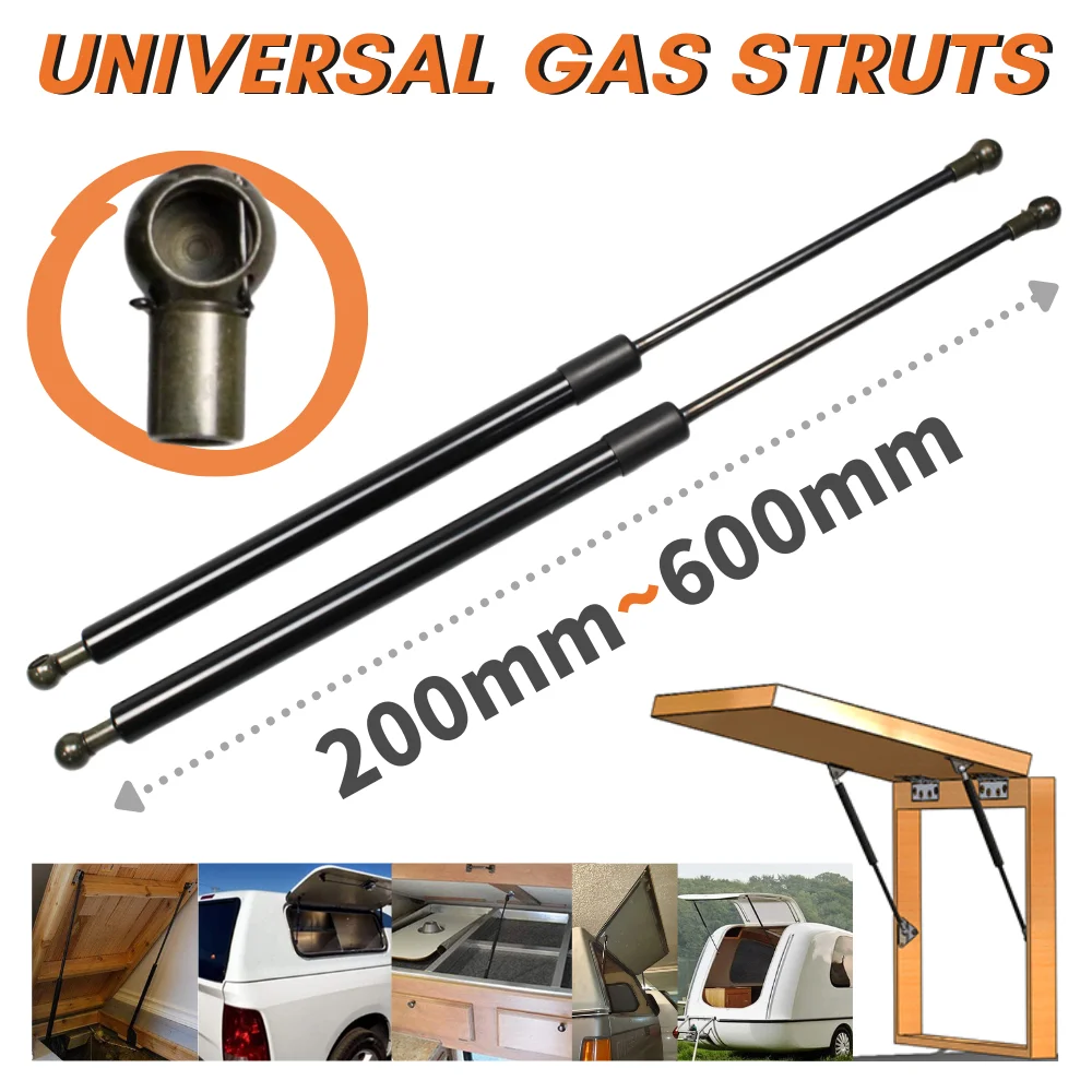 Qty(2) 65KG/143Lbs/637N 8"~24" Gas Struts Bar Shocks Springs Lift Support Boot Bonnet Cabinet Caravan Door Hatch Boat Bus Window
Qty(2) 65KG/143Lbs/637N 8"~24" Gas Struts Bar Shocks Springs Lift Support Boot Bonnet Cabinet Caravan Door Hatch Boat Bus Window