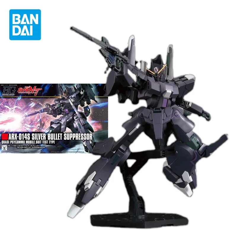 Оригинальная экшн-фигурка Bandai GUNDAM HGUC ARX-014S SILVER BULLET SUPPRESSOR 1/144 аниме Сборная модель игрушки подарки для детей
Оригинальная экшн-фигурка Bandai GUNDAM HGUC ARX-014S SILVER BULLET SUPPRESSOR 1/144 аниме Сборная модель игрушки подарки для детей