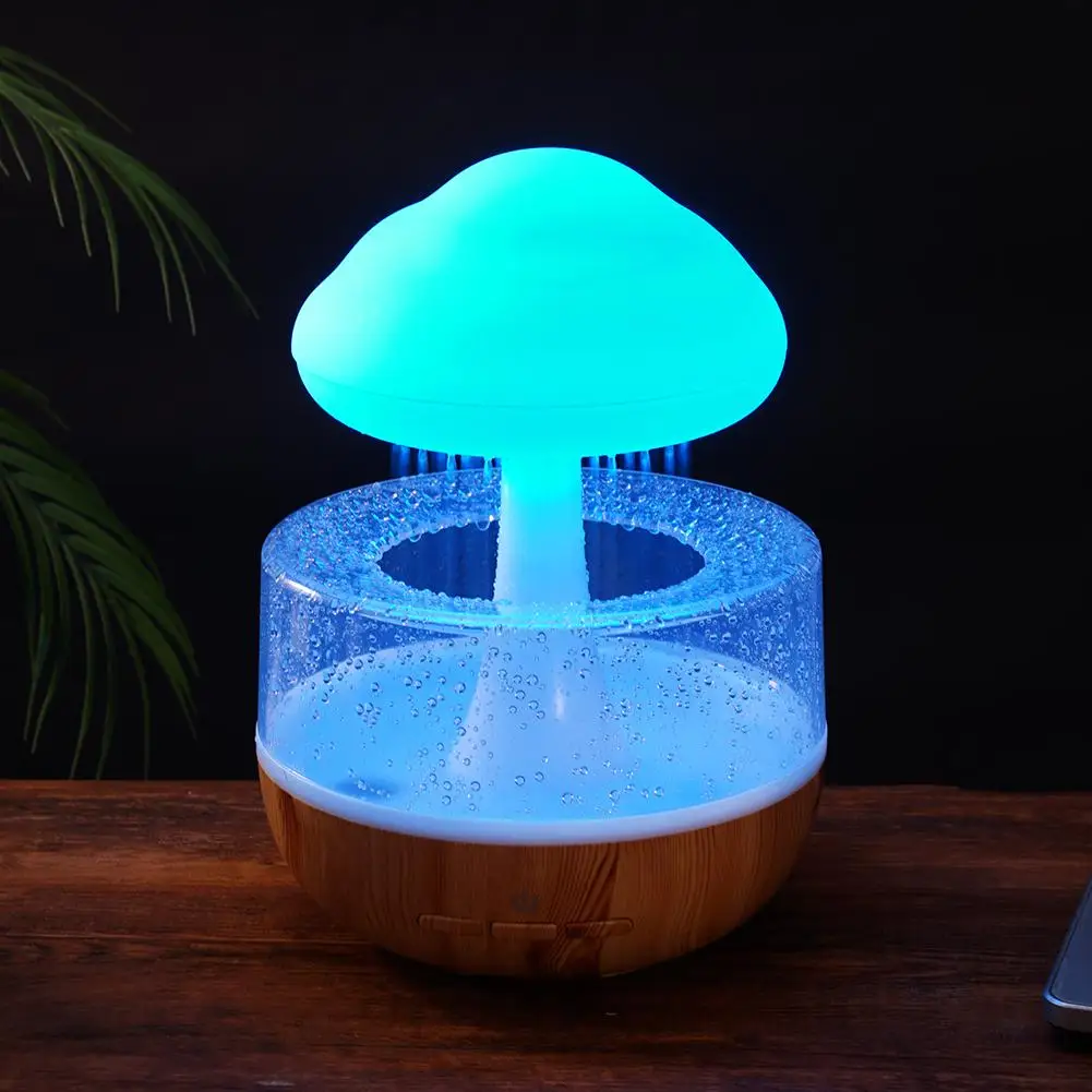 Desktop Rain Cloud Humidifier Relax Aromatherapy Lamp USB Rain Sound Diffuser Colorful Night Light For Home Decoration
Desktop Rain Cloud Humidifier Relax Aromatherapy Lamp USB Rain Sound Diffuser Colorful Night Light For Home Decoration