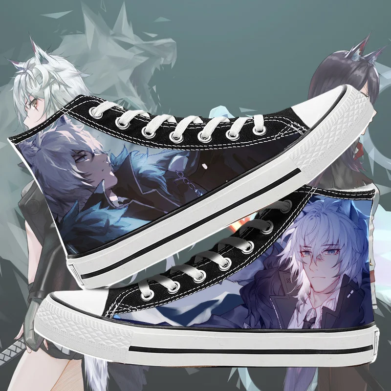 Arknights Cos Shoes Canvas Fashion Shoes Casual Comfortable Men Woman Anime Cartoon Students High Help Cosplay
Arknights Cos Shoes Canvas Fashion Shoes Casual Comfortable Men Woman Anime Cartoon Students High Help Cosplay