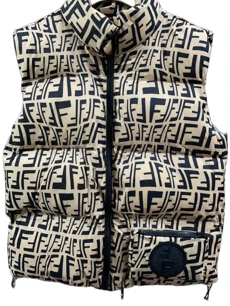 2022 Spring/Autumn Ladies New Fashion Casual Waistcoat Full Letters Printing Three-Dimension Pocket Design Zipper Vest For Women
2022 Spring/Autumn Ladies New Fashion Casual Waistcoat Full Letters Printing Three-Dimension Pocket Design Zipper Vest For Women