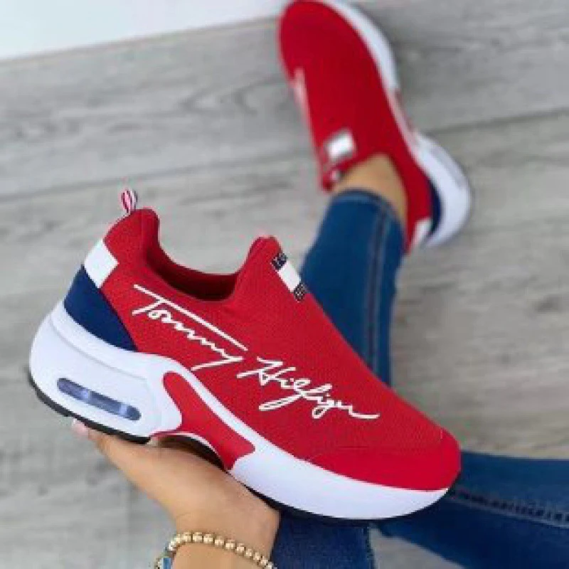2022 Fashion Casual Spring and Autumn New Casual Sneakers Round Toe Mesh Flying Weave Thick Sole Letter Embroidery Women Shoes
2022 Fashion Casual Spring and Autumn New Casual Sneakers Round Toe Mesh Flying Weave Thick Sole Letter Embroidery Women Shoes