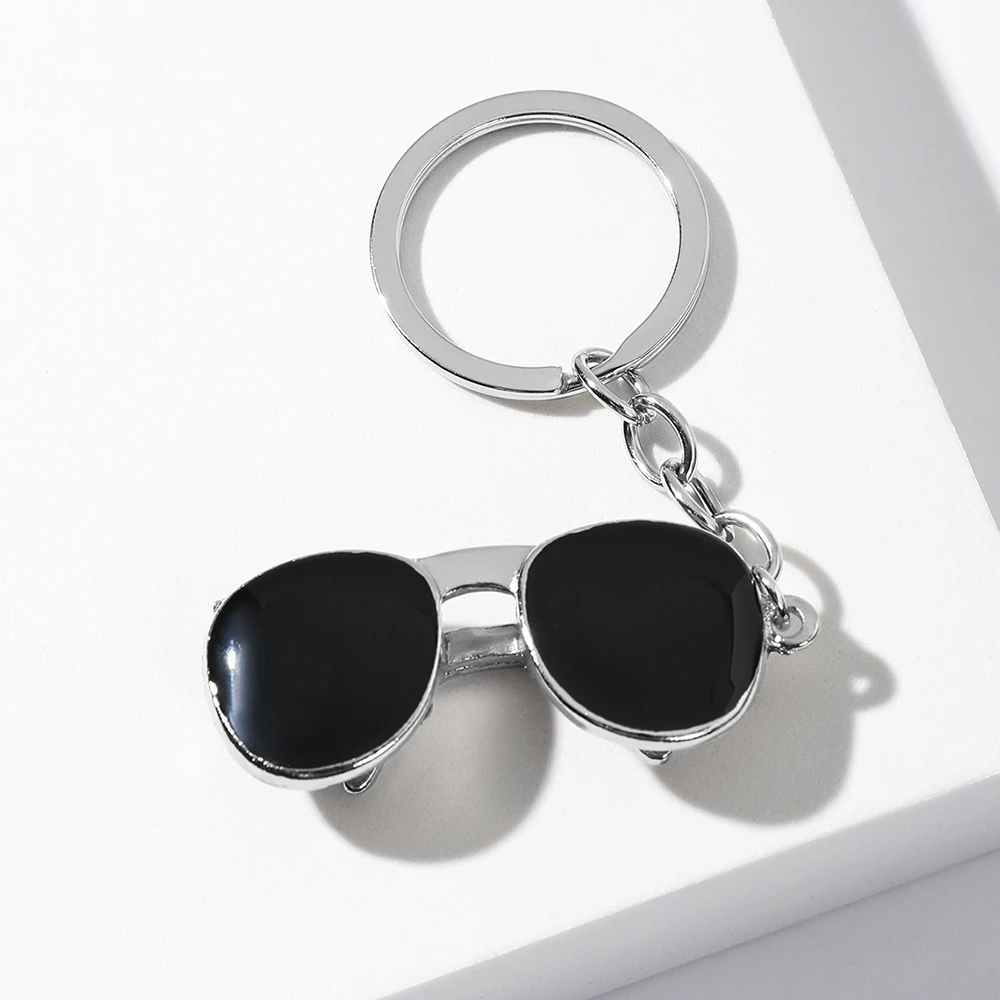 ArtiLady Key Ring Black Sunglasses Keychain for Men Hip Hop Metal Glassess Pendant Motorcycle Keyring Birthday Graduation Gift
ArtiLady Key Ring Black Sunglasses Keychain for Men Hip Hop Metal Glassess Pendant Motorcycle Keyring Birthday Graduation Gift