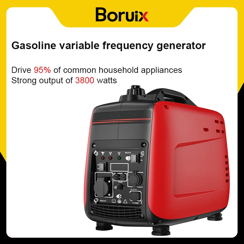 2/3kw Silent Gasoline Inverter Generator, Manual, Remote Start Outdoor Camping Home Small Gasoline Generator
2/3kw Silent Gasoline Inverter Generator, Manual, Remote Start Outdoor Camping Home Small Gasoline Generator
