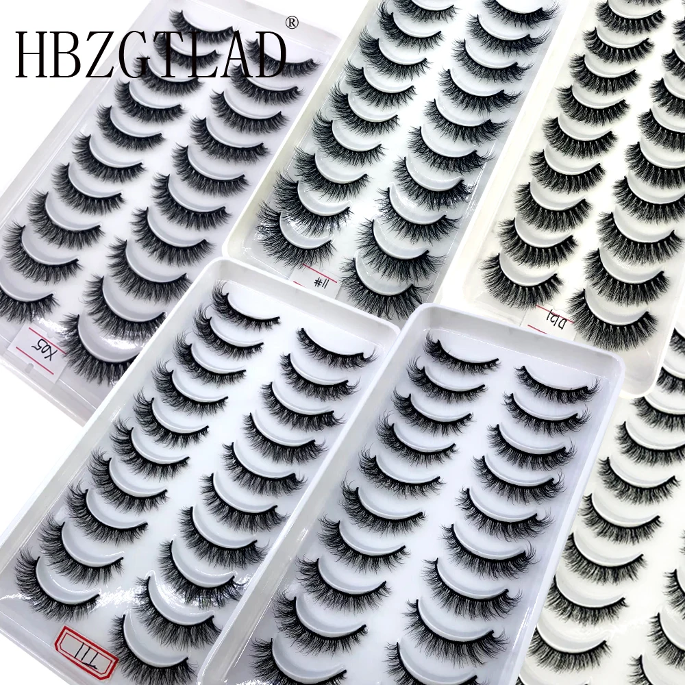 Multiple styles 10pairs natural 3D mink false eyelashes fake lashes makeup kit Mink Lashes extension eye lashes short eyelashes
Multiple styles 10pairs natural 3D mink false eyelashes fake lashes makeup kit Mink Lashes extension eye lashes short eyelashes