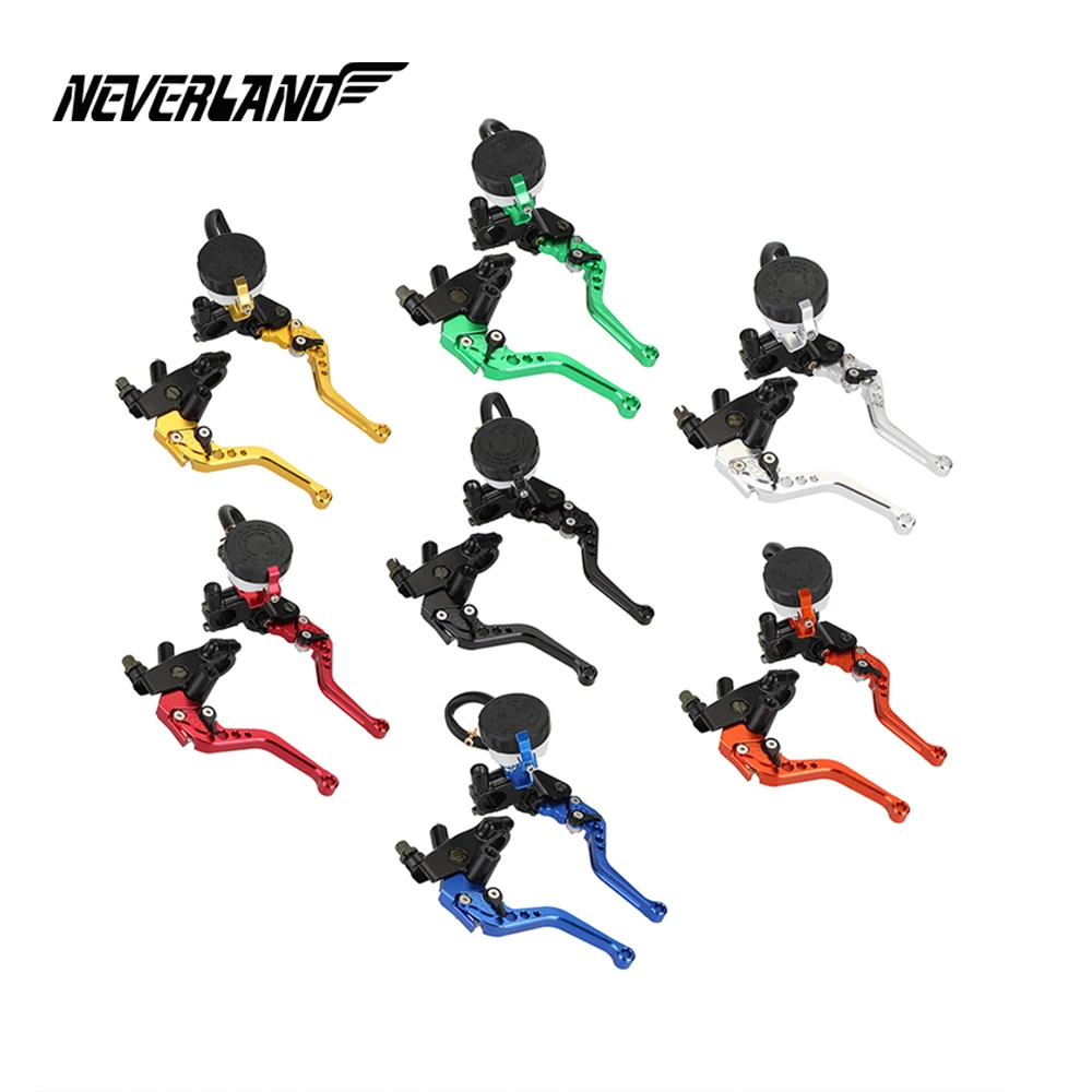 125-400CC 12.7mm Universal 7/8" 22mm Motorcycle Clutch Brake Master Cylinder Reservoir Levers Kit Fluid Reservoir Set Black D40
125-400CC 12.7mm Universal 7/8" 22mm Motorcycle Clutch Brake Master Cylinder Reservoir Levers Kit Fluid Reservoir Set Black D40