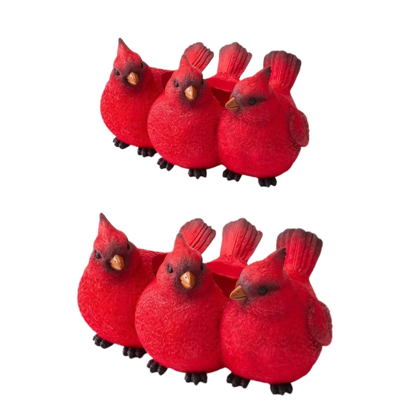 Lovely Three Little Birds Plant Pots Figurines for Office Home Desktop Ornaments
Lovely Three Little Birds Plant Pots Figurines for Office Home Desktop Ornaments