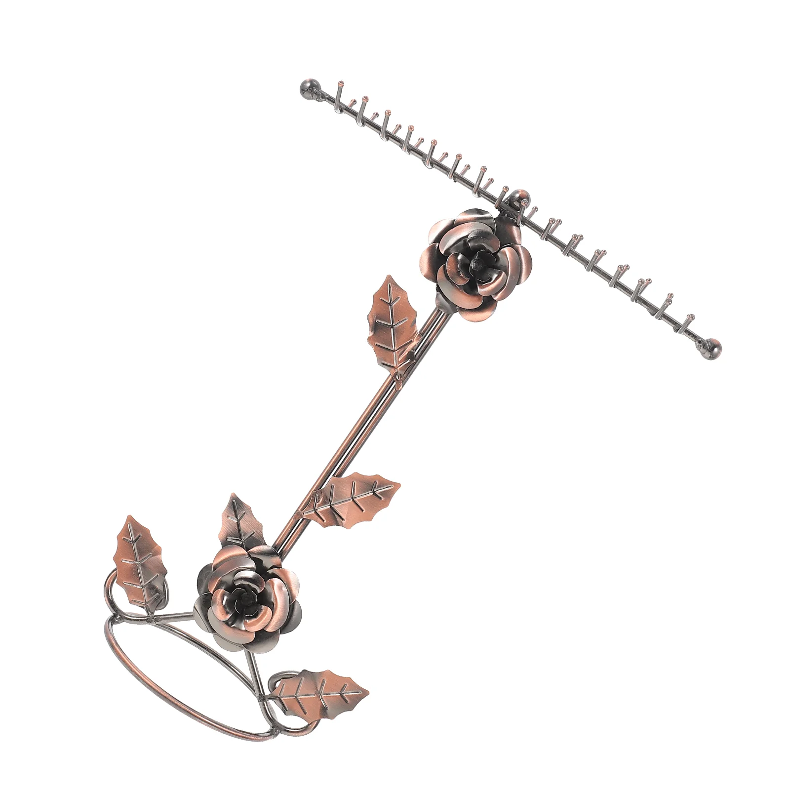 Stand Earring Holder Necklace Display Organizer Jewelry Bracelet Hanging Rack Tree Iron Retro Vintage Bar T Racks Rose Rustic
Stand Earring Holder Necklace Display Organizer Jewelry Bracelet Hanging Rack Tree Iron Retro Vintage Bar T Racks Rose Rustic