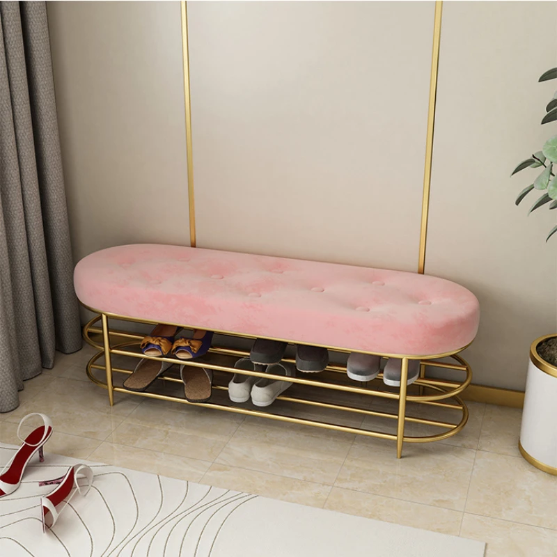 Living Room Customize Nordic Luxury Changing Shoe Stool Entrance Fabric Long Foot Bench 2-tier Storage Shoe Cabinet Indoor Decor
Living Room Customize Nordic Luxury Changing Shoe Stool Entrance Fabric Long Foot Bench 2-tier Storage Shoe Cabinet Indoor Decor