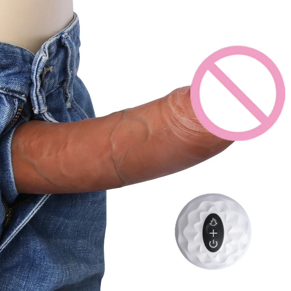 Электрический вибратор реалистичный фаллоимитатор на присоске для женщин, секс-игрушки для пар, Анальный большой пенис, Женский мастурбатор, сексуальные товары для взрослых