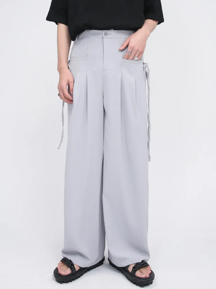 SYUHGFA Men Clothing 2022 Spring Autumn Solid Color Slim Casual Suit Straight Belt Pants For Male All-match Simple Trousers
SYUHGFA Men Clothing 2022 Spring Autumn Solid Color Slim Casual Suit Straight Belt Pants For Male All-match Simple Trousers