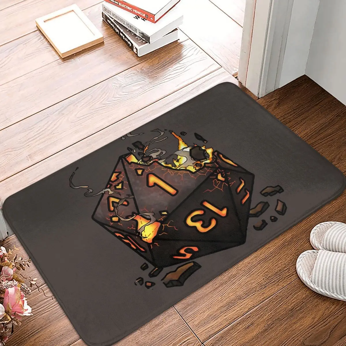Gothic Non-slip Doormat Living Room Mat Singed Natural Tabletop RPG Gaming Dice Balcony Carpet Welcome Rug Home Decorative
Gothic Non-slip Doormat Living Room Mat Singed Natural Tabletop RPG Gaming Dice Balcony Carpet Welcome Rug Home Decorative