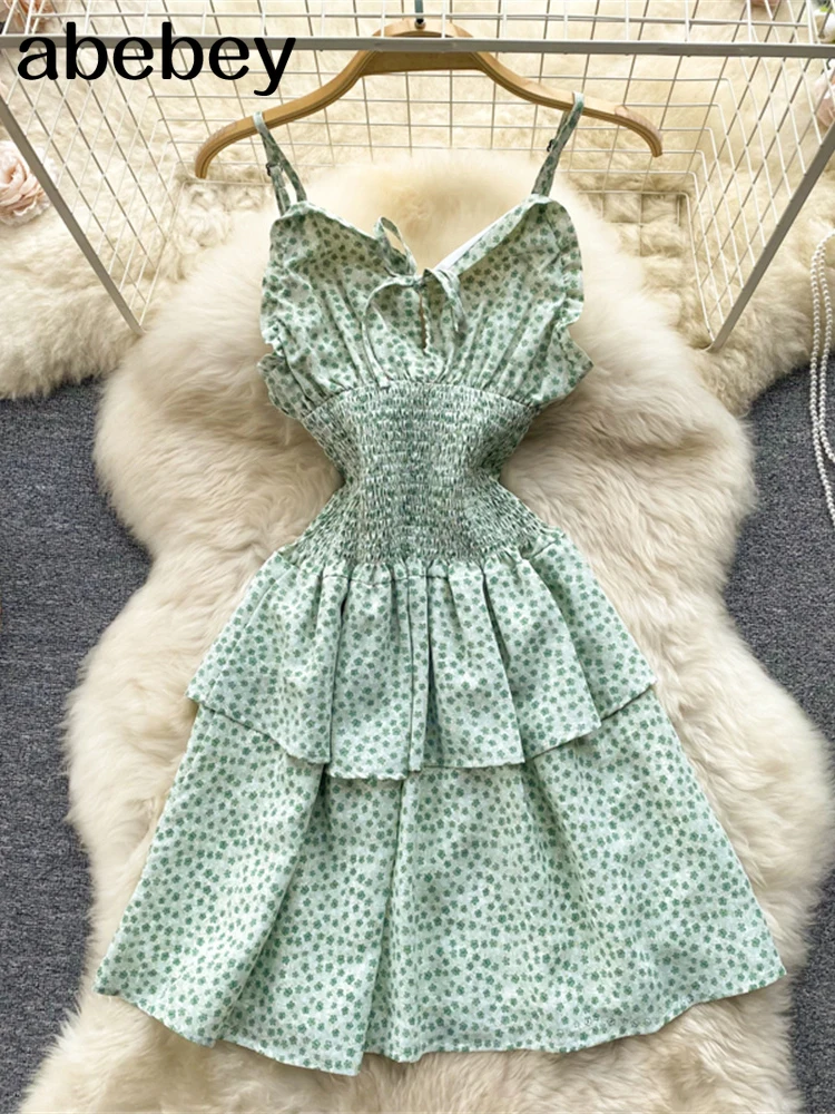 2021 Sexy V-Neck Spaghetti Straps Floral Thin Chiffon Dress Women Summer Backless Elastic High Waist Party Club Mini Dresses
2021 Sexy V-Neck Spaghetti Straps Floral Thin Chiffon Dress Women Summer Backless Elastic High Waist Party Club Mini Dresses