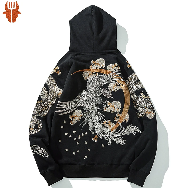 2023 Aolamegs Wholesale Link Men's Hip Hop Hoodies Chinese Dragon Embroidery Sweatshirt Harajuku Hooded Pullover High Street
2023 Aolamegs Wholesale Link Men's Hip Hop Hoodies Chinese Dragon Embroidery Sweatshirt Harajuku Hooded Pullover High Street