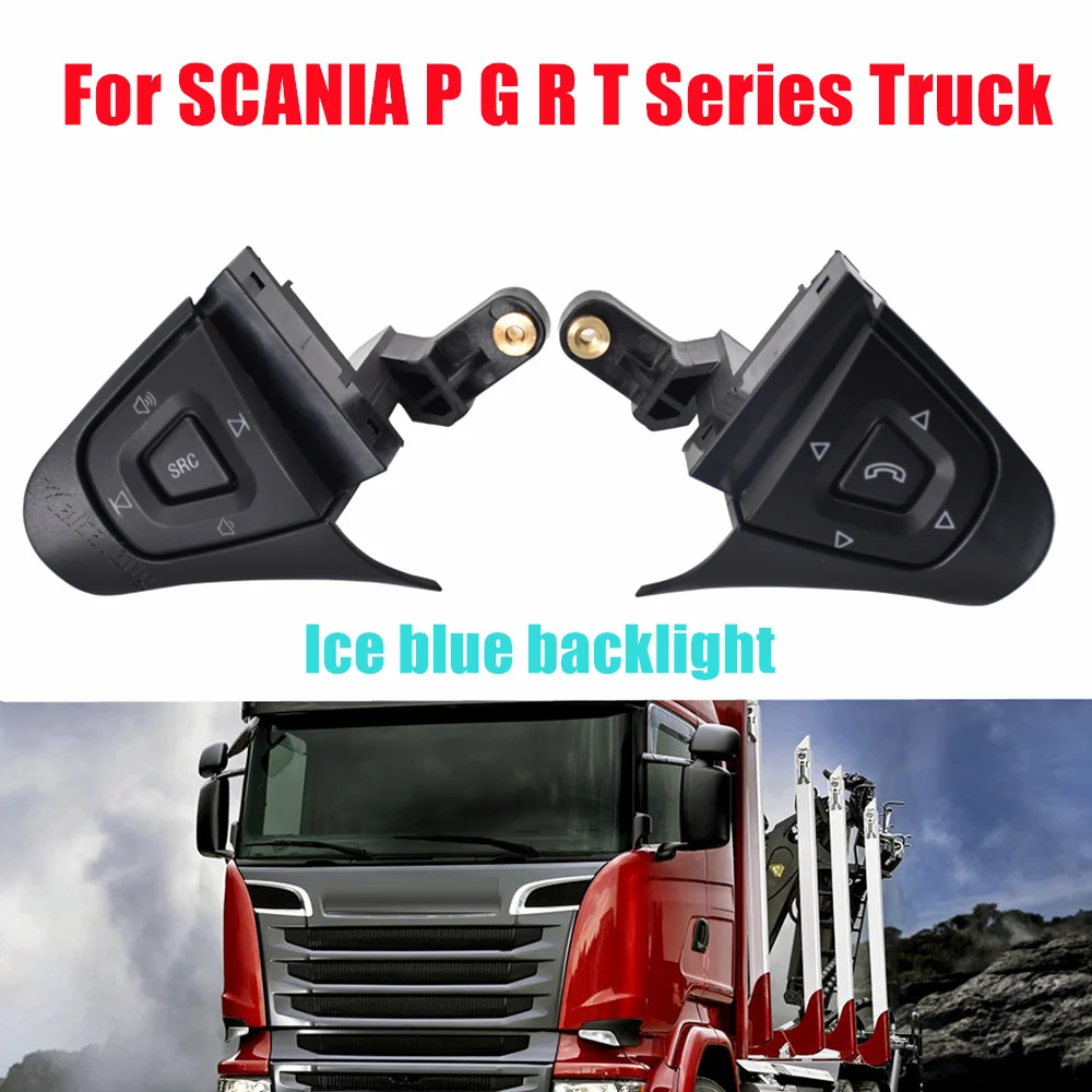 

Новый модуль переключателя рулевого колеса для грузовика, телефонный переключатель и меню для SCANIA P G R T Series Truck 1870909 1870910
