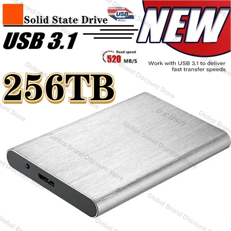 External SSD 16TB for Android Mobile Solid State Hard Drive USB 3.1 2TB 8TB External HDDTypc-C Portable High Speed Hard Drive
External SSD 16TB for Android Mobile Solid State Hard Drive USB 3.1 2TB 8TB External HDDTypc-C Portable High Speed Hard Drive